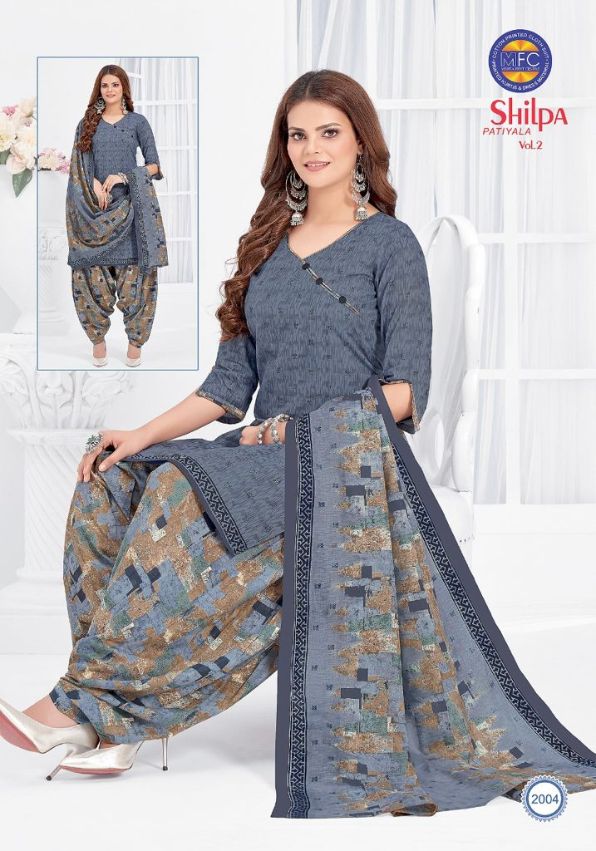 Mfc Shilpa Patiyala 2 Casual Wear Cotton Printed Designer Dress Material Collection